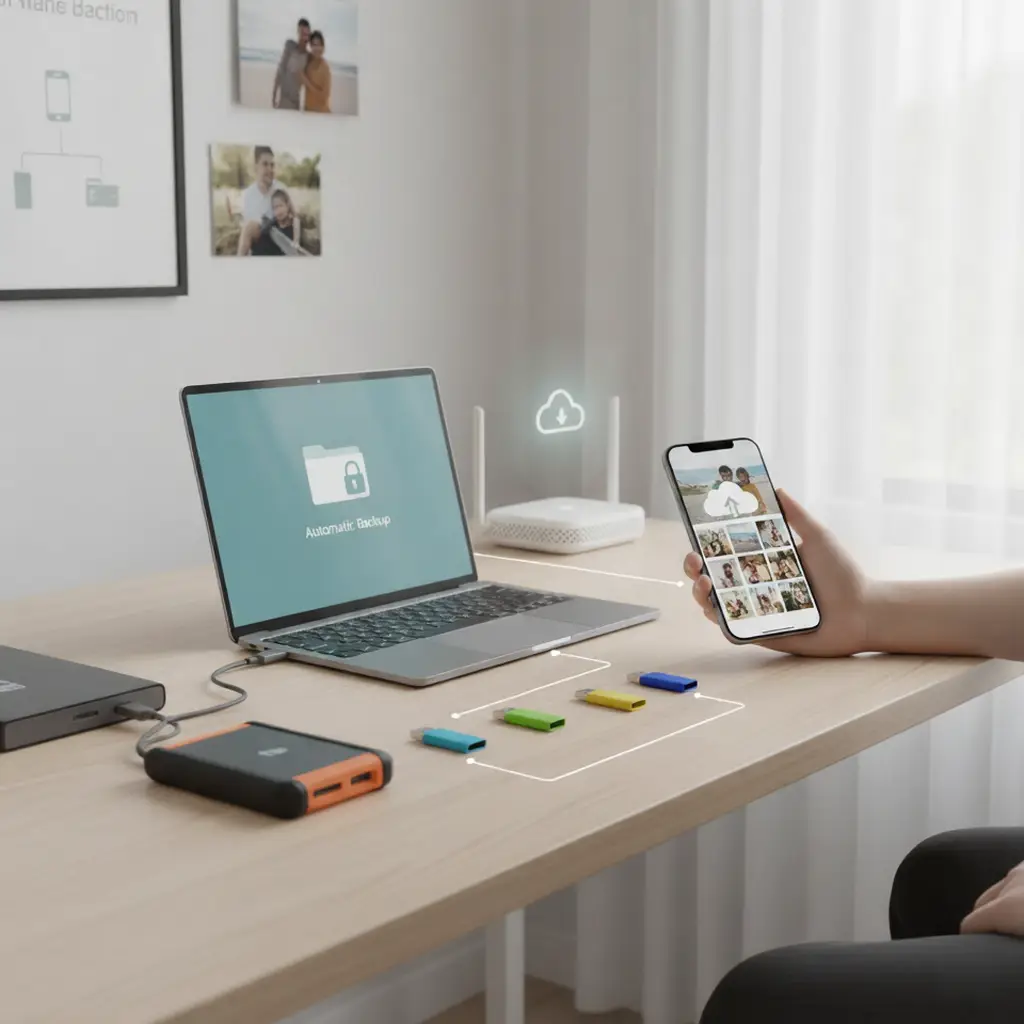 How to Back Up Photos and Files Safely for Non-Tech Users