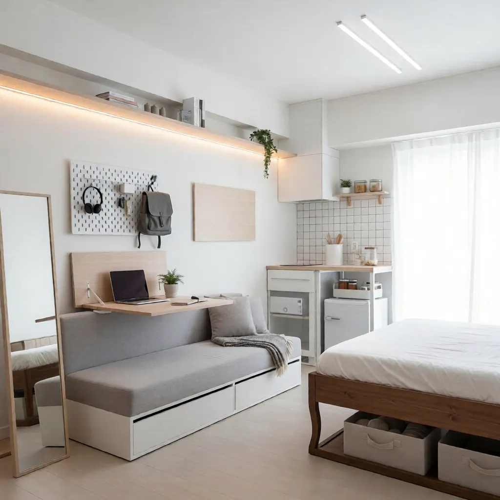 Space-Saving Ideas for Studio Apartments and Small Rooms